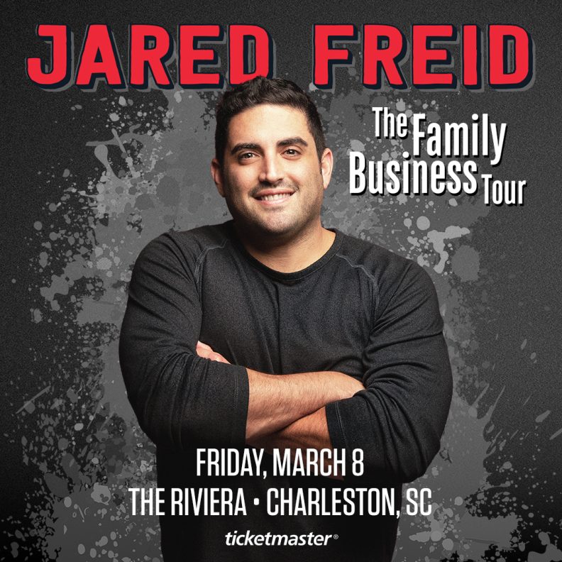 Jared Freid 2026 tour poster